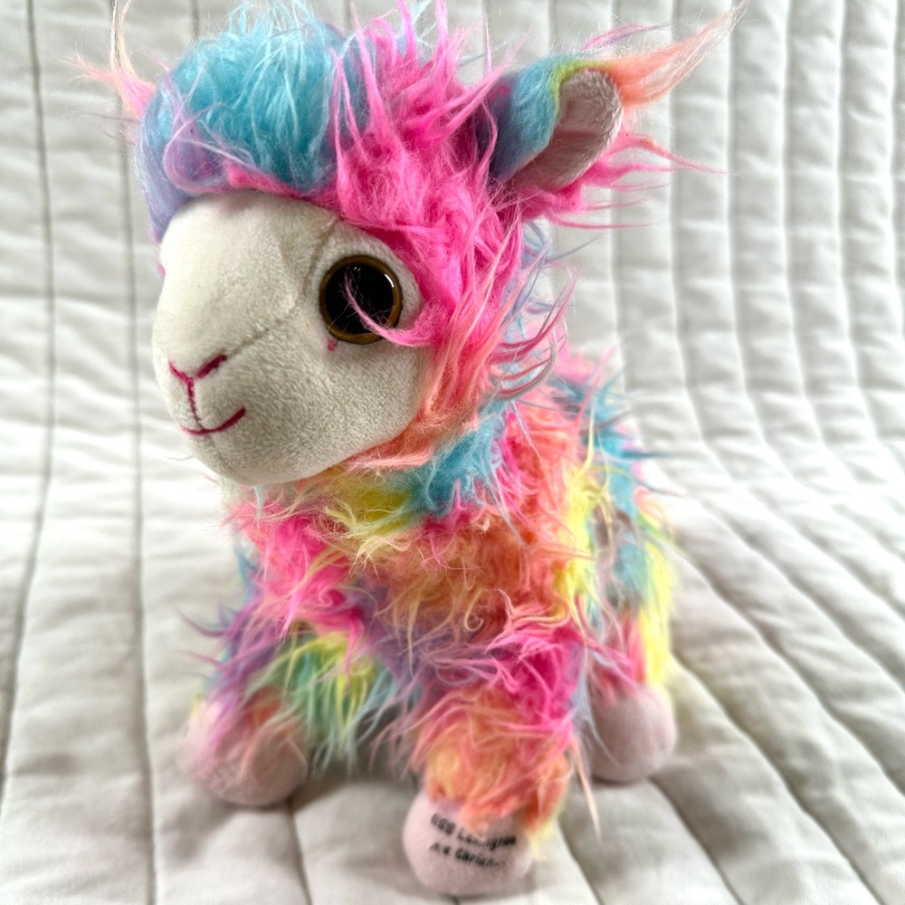 Rainbow Lama Plush